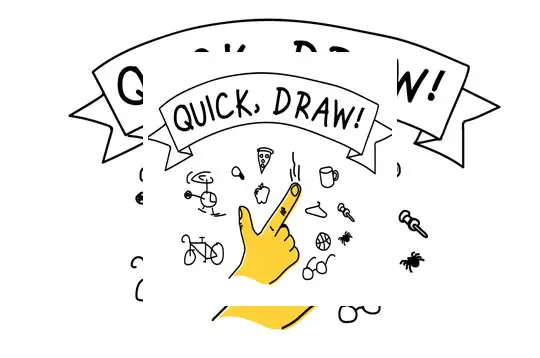 Joguei Quick draw (Um dos jogos do Google) Rápido Desenhe!!! :-D