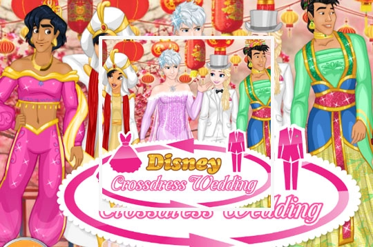 Disney Crossdress Wedding en Juegos Gratis