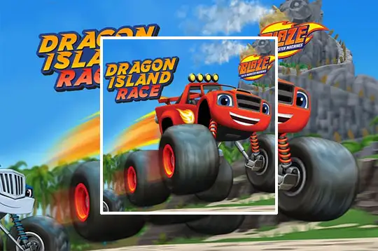 Blaze and Monster Machines: Dragon Island Race - Jogo Gratuito