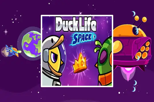 Jogo Duck Life: Space no Jogos 360