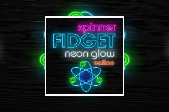 Fidget Spinner Neon Glow Online