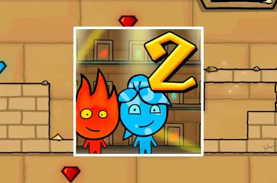 Fireboy and Watergirl 2 in the Light Temple - Click Jogos