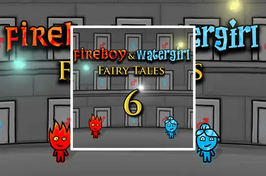 Fireboy & Watergirl 6: Fairy Tales - Top Flash Games: Start