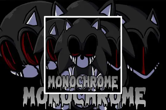 Sonic.exe and Majin Sonic sing Monochrome, Funkipedia Mods Wiki