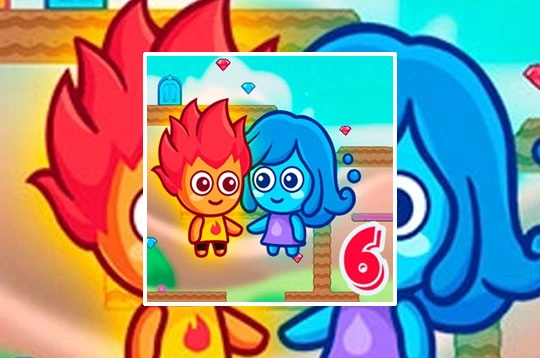 Fireboy and Watergirl 6: Fairy Tales - Click Jogos