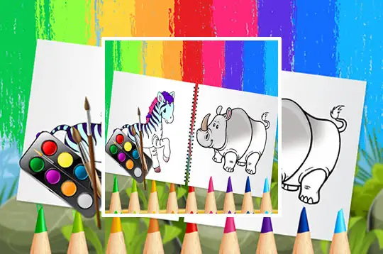 102+ Coloring Book Animals Online Picture HD