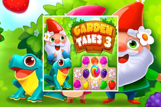 Garden Tales - Jogos de Match 3 - 1001 Jogos