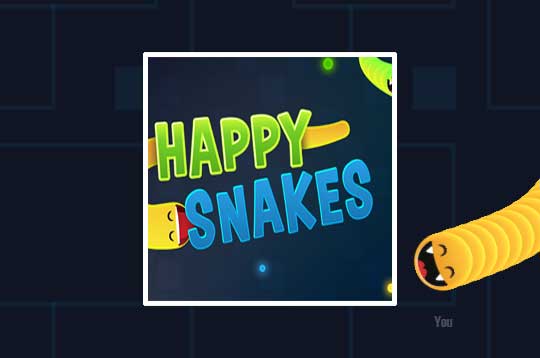 Happy Snakes  Play free online games!