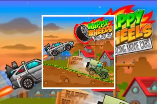 Happy Wheels Racing Movie Cars em Jogos na Internet