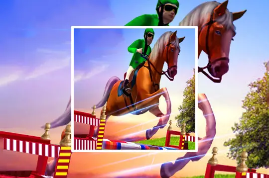 Horse Show Jump Simulator 3D - Jogo Gratuito Online