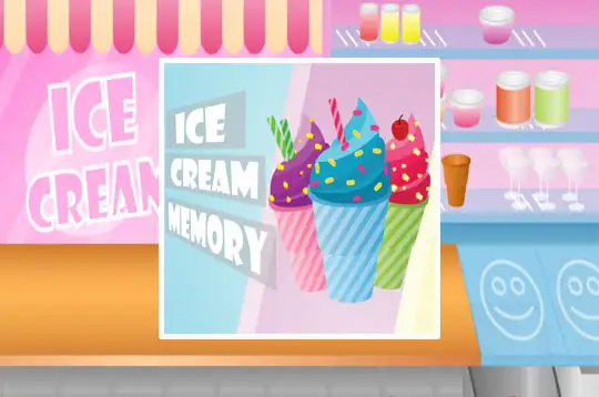 Ice Cream Memory em Jogos na Internet