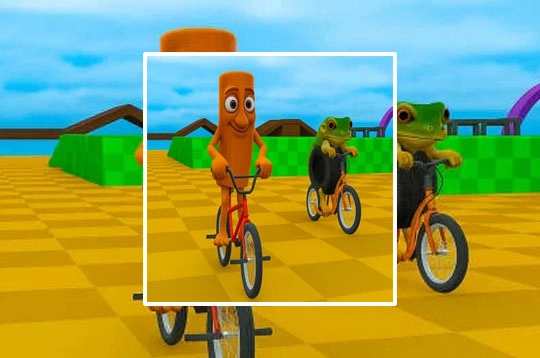 Italian Brainrot Bike Rush