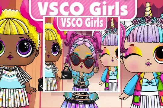 LOL Surprise VSCO Girls em Jogos na Internet