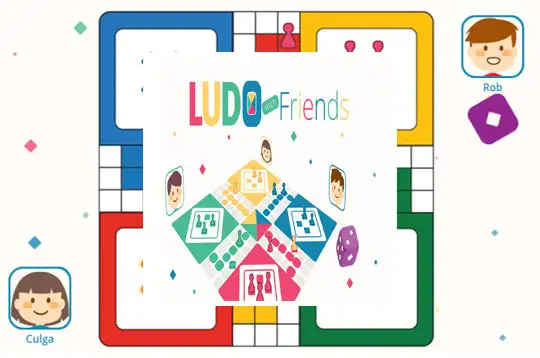 Ludo with Buddies - Jogue Ludo with Buddies Jogo Online