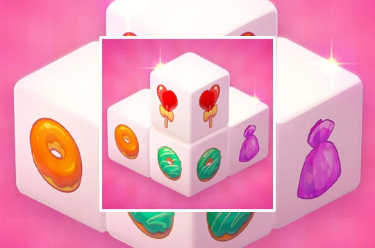 Mahjong 3D Candy em Jogos na Internet