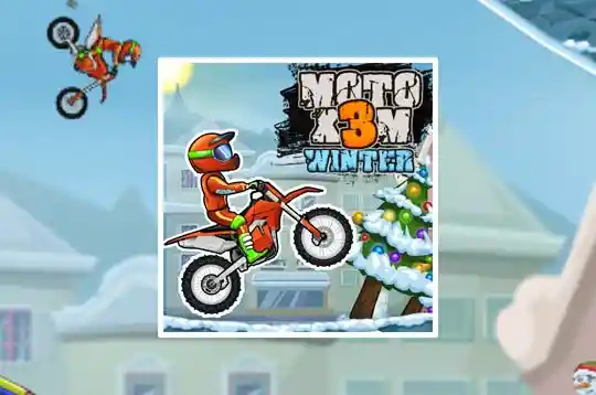 Moto X3M 4: Winter 🕹️ Jogue no Jogos123