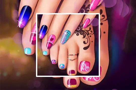 GIRLS NAIL SALON - JOGO DE PINTAR UNHA 