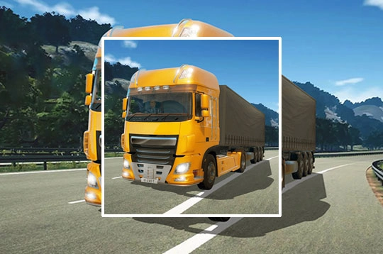 Jogo 18 Wheeler Cargo Simulator no Jogos 360