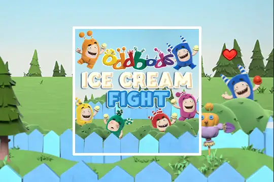 Oddbods Ice Cream Fight - Jogo Gratuito Online