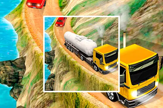 Offroad Oil Tanker Truck Drive