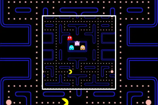 Jogue online o Pac-Man do Google