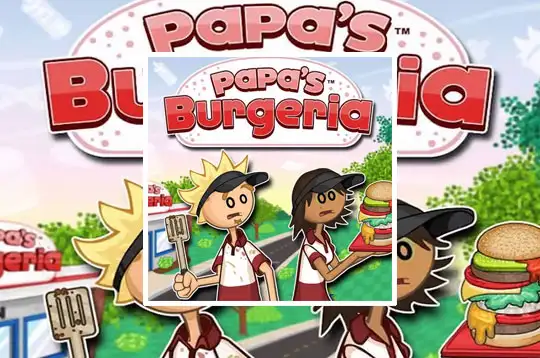 PAPA'S BURGUERIA free online game on