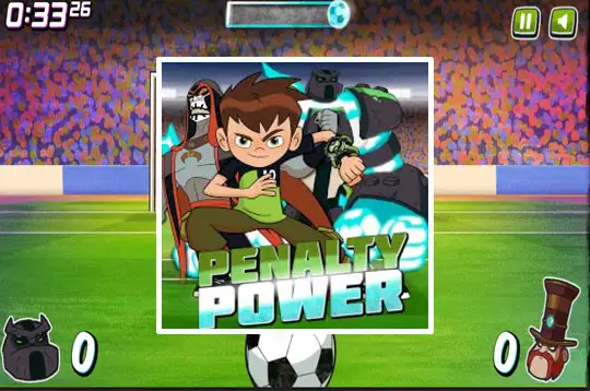 PENALTY POWER BEN 10 jogo online gratuito em