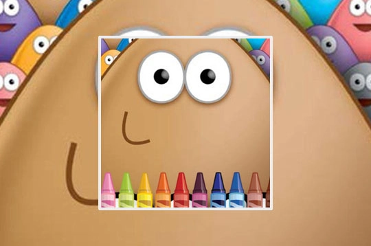 Pou Coloring