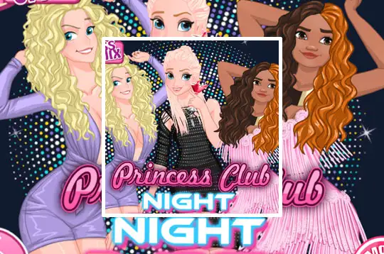 Princess All White Night Party - Culga Games