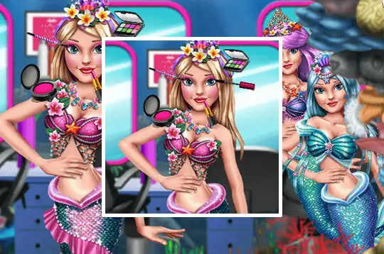 Ellie Mermaid Vs Princess - Culga Games