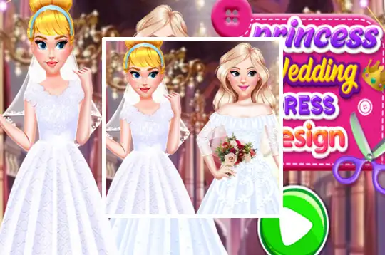 Princess Wedding Dress Design sur ...