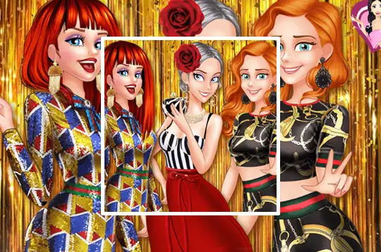 Princesses at Gucci Opening Party