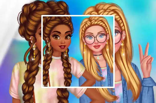 Princesses Tie Dye Fashion em Jogos na Internet