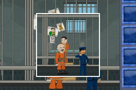 CLICK JOGOS! escaping the prison 