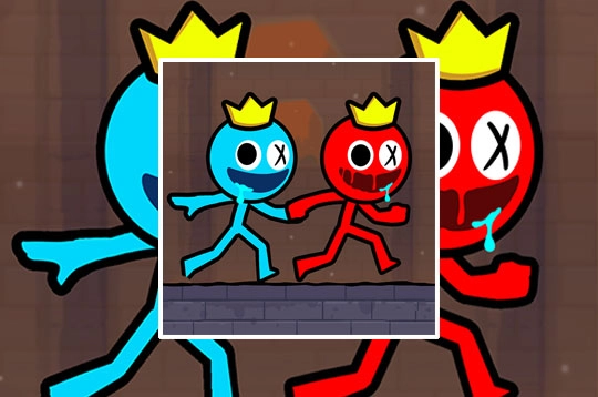 Red and Blue Stickman 2 em Jogos na Internet