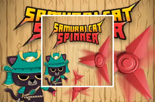 Samurai Cat Spinner