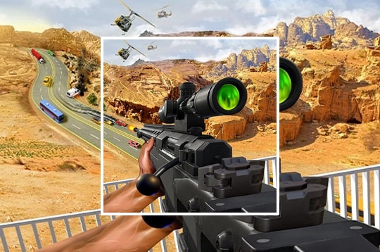 Baixar e jogar Gun strike 3d: jogo de tiro de cobertura no PC com