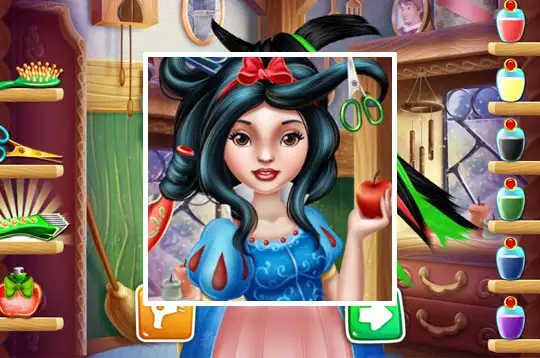 Snow White Dress Up Games on Culga Games