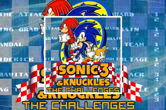 Jogue Sonic 3 e Knuckles Tag Team, um jogo de Sonic