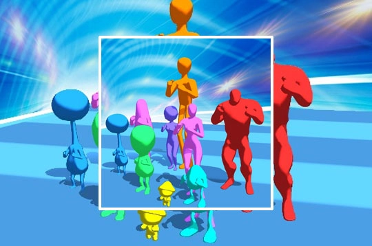 Stickman Crowd Fight