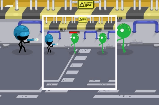 Stickman vs Zombies
