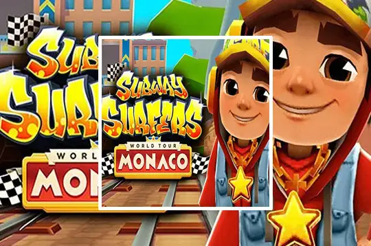 Subway Surfers Monaco walkthrough at crazygamesonline 