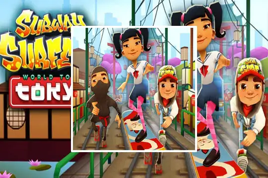 Subway Surf Tokyo  No Internet Game - Browser Based Games