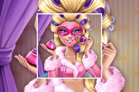 Super Barbie Real Makeover on Culga Games