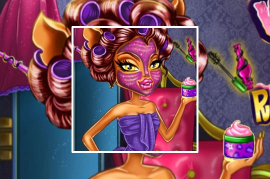 Clawdeen Wolf no cabeleireiro - Jogos para Meninas